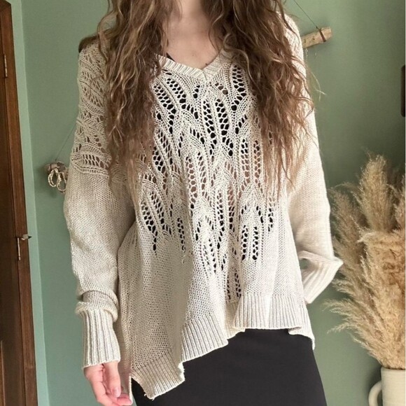 Kimchi blue size XS knitted oversized longsleev sweatshirt - Picture 1 of 5